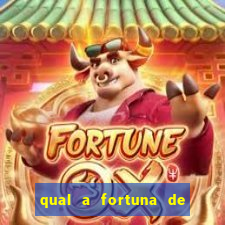 qual a fortuna de raiam santos